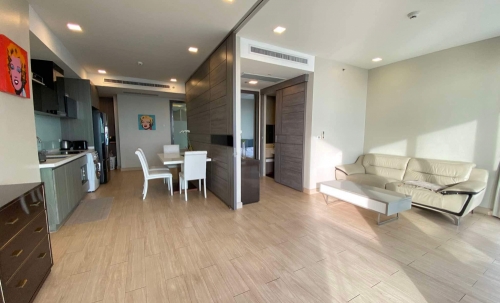 ปล่อยเช่ารายปี Cetus จอมเทียน 2 ห้องนอน ชั้น 40+ วิวทะเล