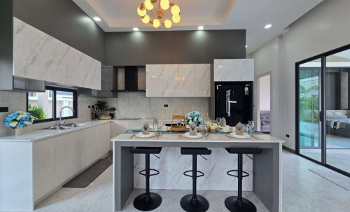 ขายบ้าน Pool Villa ชั้นเดียว 3 ห้องนอน 4 ห้องน้ำ มาบประชัน (3)