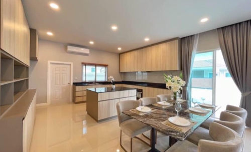 ขายพร้อมผู้เช่า Pool Villa 3 ห้องนอน 3 ห้องน้ำ นาจอมเทียน (2)