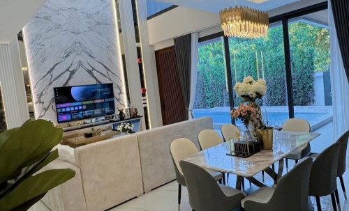 ให้เช่า Pool Villa 2 ชั้น 4 ห้องนอน 5 ห้องน้ำ ใกล้หาดจอมเทียน