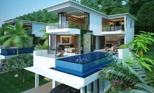 ขายบ้าน Pool Villa 3 ชั้นติดทะเล 5 ห้องนอน 6 ห้องน้ำ อ่างปอ ภูเก็ต (3)