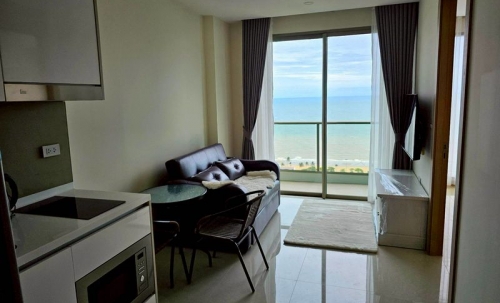 ให้เช่า Riviera Jomtien ริเวียร่า จอมเทียน 1 ห้องนอน วิวทะเล