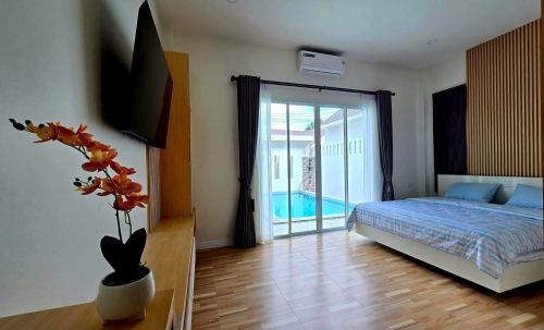 ให้เช่าพูลวิลล่า 3 ห้องนอน มาบประชัน