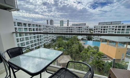 ปล่อยเช่ารายปี Laguna3 Jomtien ลากูน่า3 จอมเทียน Studio ชั้น 7 วิวสระ