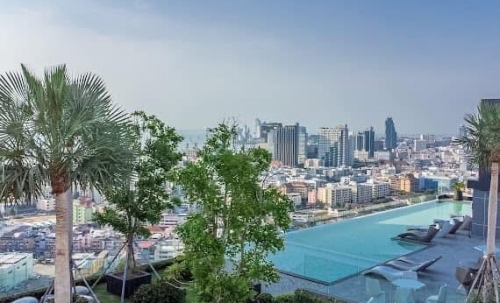 ขาย Arcadia Millennium Tower Pattaya อาคาเดีย มิลเลนเนียม ทาวเวอร์ พัทยา 1 ห้องนอน วิวทะเล (2)