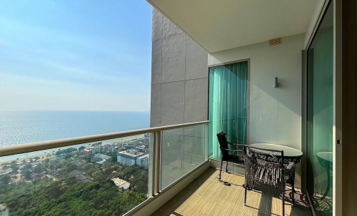 ให้เช่า Riviera จอมเทียน 1 ห้องนอน วิวทะเล
