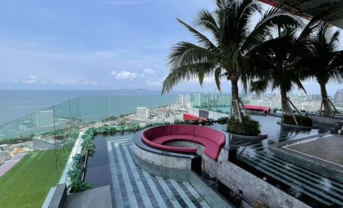 ให้เช่า Riviera Ocean Drive Jomtien ริเวียร่า โอเชี่ยน ไดร์ฟ จอมเทียน 1 ห้องนอน วิวทะเล