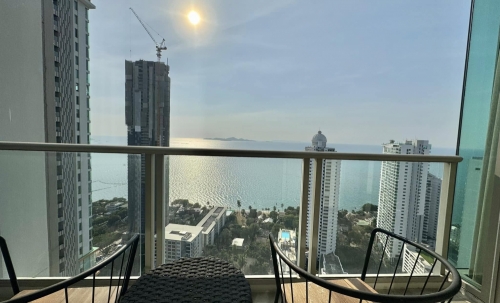 ให้เช่า Rivera Wongamat ริเวียร่า วงศ์อมาตย์ 2 ห้องนอน วิวทะเล