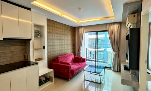 ขาย The Blue Residence Jomtien เดอะ บลู เรสซิเด้นท์ จอมเทียน 1 ห้องนอน วิวสระ (2)