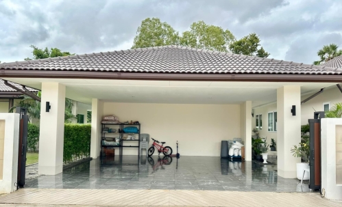 ขายบ้านเดี่ยวสไตล์โมเดิร์น 2 หลังในรั้วเดียวกัน 6 ห้องนอน 7 ห้องน้ำ ห้วยใหญ่ ติดเจ้าของ (3)