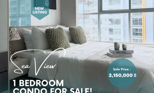 ขายลุมพินี พาร์คบีช จอมเทียน 1 ห้องนอน วิวทะเล (2)