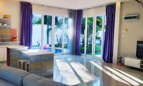 ขาย Pool Villa ชั้นเดียว 2 ห้องนอน 2 ห้องน้ำ บ้านอำเภอ (2)