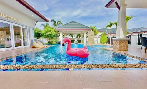 ขายบ้าน Pool Villa 4 ห้องนอน 2 ห้องน้ำ บ้านอำเภอ-นาจอมเทียน ติดเจ้าของ (3)