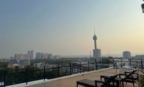 ให้เช่า Estanan Condo Pratumnak อิสธานัน คอนโด พระตำหนัก 1 ห้องนอน วิวเมือง