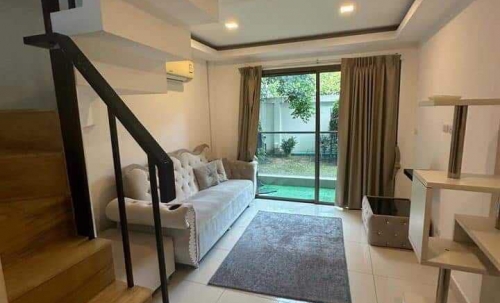 ขายพร้อมผู้เช่า Laguna Beach2 ลากูน่า บีช2 จอมเทียน Duplex ชั้น 1 วิวสวน (2)