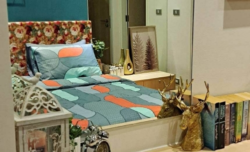 ให้เช่าคอนโดแกรนด์แคริบเบียน 1 ห้องนอน วิวเมือง จอมเทียน