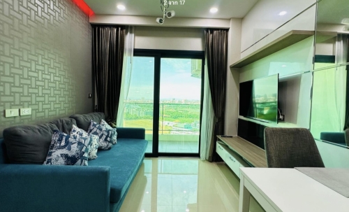 ปล่อยเช่า Dusit Grand Condo View จอมเทียน 1 ห้องนอน ชั้น 19 วิวเมือง ติดเจ้าของ