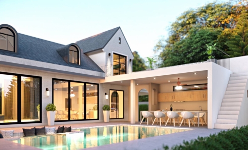 ขาย Pool Villa 2 ชั้น 5 ห้องนอน 7 ห้องน้ำ เขาชีจรรย์ (2)