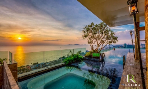 ให้เช่า Riviera Jomtien ริเวียร่า จอมเทียน Studio วิวทะเล