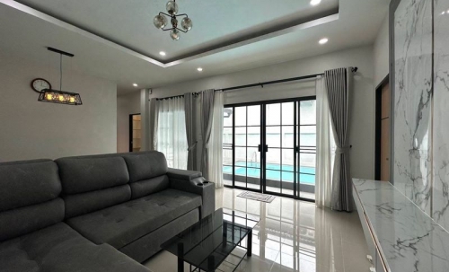 ขาย Pool Villa ชั้นเดียว 3 ห้องนอน 2 ห้องน้ำ มาบประชัน (2)