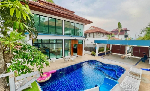 ให้เช่า พูลวิลล่า 5 ห้องนอน ชัยพฤกษ์ จอมเทียน