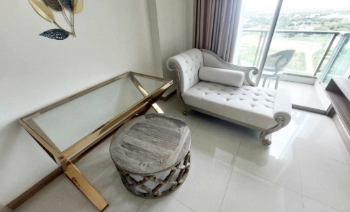 ปล่อยเช่ารายปี Riviera Jomtien ริเวียร่า 1 ห้องนอน ชั้น 23 วิวเมือง (ทำ Airbnb ได้)