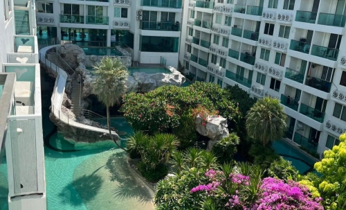 ขาย Amazon Residence Jomtien อเมซอน เรสซิเด้น 1 ห้องนอน วิวสระ (2)