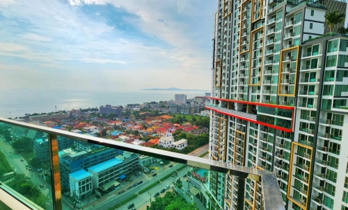 ขาย Dusit Grand Condo View Jomtien ดุสิต แกรนด์ คอนโด วิว จอมเทียน 1 ห้องนอน วิวทะเล (2)