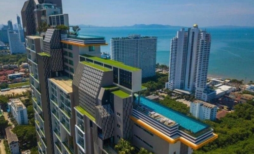 ขายพร้อมผู้เช่า Riviera Jomtien ริเวียร่า จอมเทียน 1 ห้องนอน วิวทะเล (2)