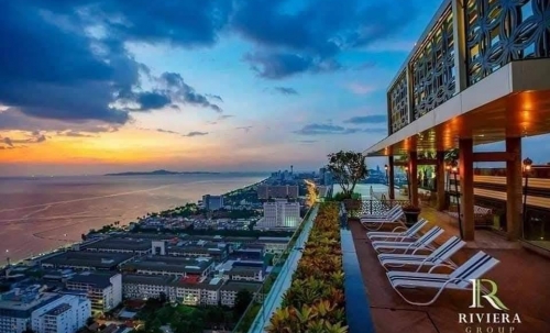 ให้เช่า Riviera Jomtien ริเวียร่า จอมเทียน 1 ห้องนอน วิวทะเล