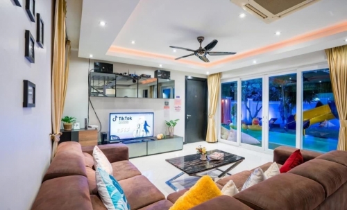 ให้เช่า Pool Villa 2 ชั้น 5 ห้องนอน 5 ห้องน้ำ จอมเทียน