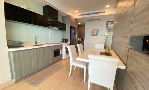 ปล่อยเช่ารายปี Cetus จอมเทียน 2 ห้องนอน ชั้น 40+ วิวทะเล