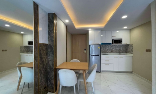 ปล่อยเช่ารายปี Dusit Grand Park2 Jomtien ดุสิต แกรนด์ ปาร์ค2 จอมเทียน 1 ห้องนอน ชั้น 6 วิวสระ