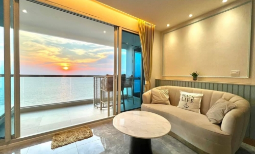 ให้เช่า The Palm Wongamat เดอะ ปาล์ม วงศ์อมาตย์ 2 ห้องนอน วิวทะเล