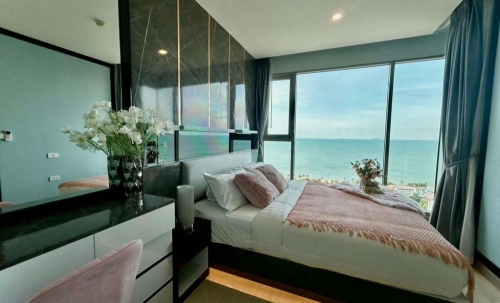 ปล่อยเช่า The Riviera Jomtien 1 ห้องนอน ชั้น 32 วิวทะเล