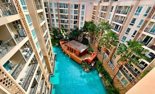 ขาย Atlantis Jomtien แอดแลนติส จอมเทียน 2 ห้องนอน วิวสระน้ำ (3)