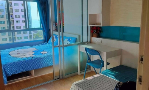 ปล่อยเช่ารายปี Lumpini Wongamat- Naklue ลุมพินี วงศ์อมาตย์ นาเกลือ 1 ห้องนอน ชั้น 20 วิวสระ