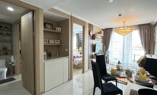 ขาย Riviera Jomtien ริเวียร่า จอมเทียน 1 ห้องนอน วิวทะเล (2)