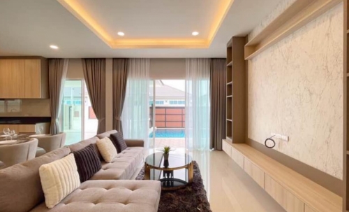 ขายพร้อมผู้เช่า Pool Villa 3 ห้องนอน 3 ห้องน้ำ นาจอมเทียน (2)