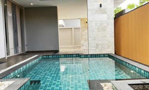 ขายพร้อมผู้เช่า Pool Villa 2 ชั้น 4 ห้องนอน 4 ห้องน้ำ ห้วยใหญ่ (2)