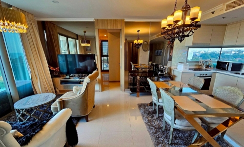 ให้เช่า Riviera Jomtien ริเวียร่า จอมเทียน 2 ห้องนอน วิวเมือง