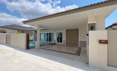 ขายพร้อมผู้เช่า Pool Villa 3 ห้องนอน 3 ห้องน้ำ นาจอมเทียน (2)