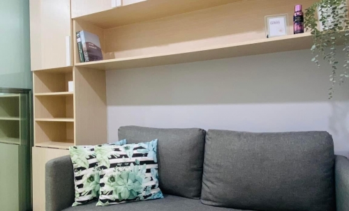 ขายพร้อมผู้เช่า  Life Asoke (ไลฟ์ อโศก) 1 ห้องนอน ชั้น 17 วิวสวน ห้วยขวาง บางกะปิ ติดเจ้าของ