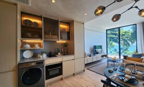 ขาย Arom ติดหาดวงศ์อมาตย์ 1 ห้องนอน ชั้น 10 วิวทะเล