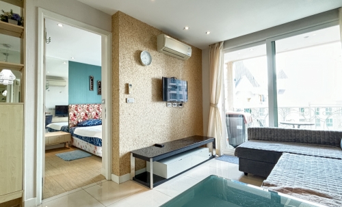 ขาย Grande Caribbean Pattaya แกรนด์ แคริบเบียน พัทยา 1 ห้องนอน วิวสระ (2)