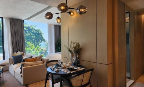 ขาย Arom ติดหาดวงศ์อมาตย์ 1 ห้องนอน ชั้น 10 วิวทะเล