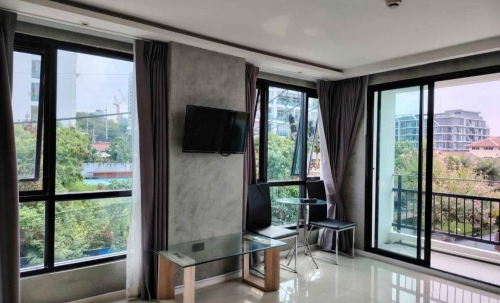 ให้เช่า Estanan Condo Pratumnak อิสธานัน คอนโด พระตำหนัก 1 ห้องนอน วิวเมือง