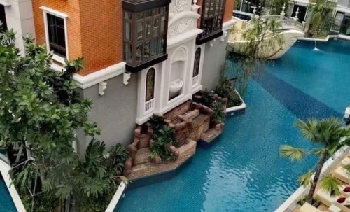 ปล่อยเช่า Espana เอสปาน่า จอมเทียน 1 ห้องนอน ชั้น 2 วิวสวน