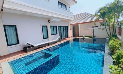 ให้เช่าพูลวิลล่า 3 ห้องนอน บ้านอำเภอ