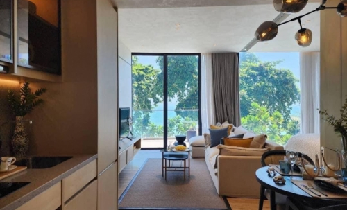 ขาย Arom ติดหาดวงศ์อมาตย์ 1 ห้องนอน ชั้น 10 วิวทะเล